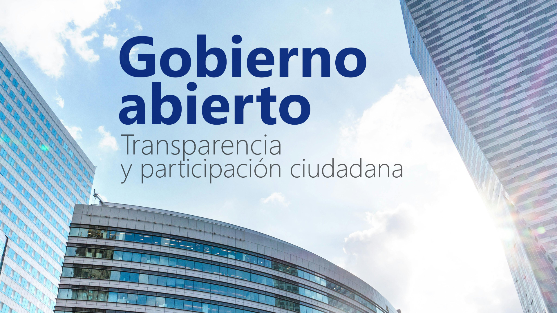 Curso de Gobierno abierto