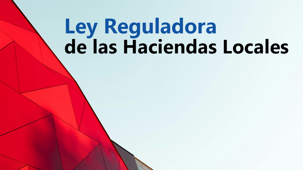 Curso de Ley Reguladora de las Haciendas Locales