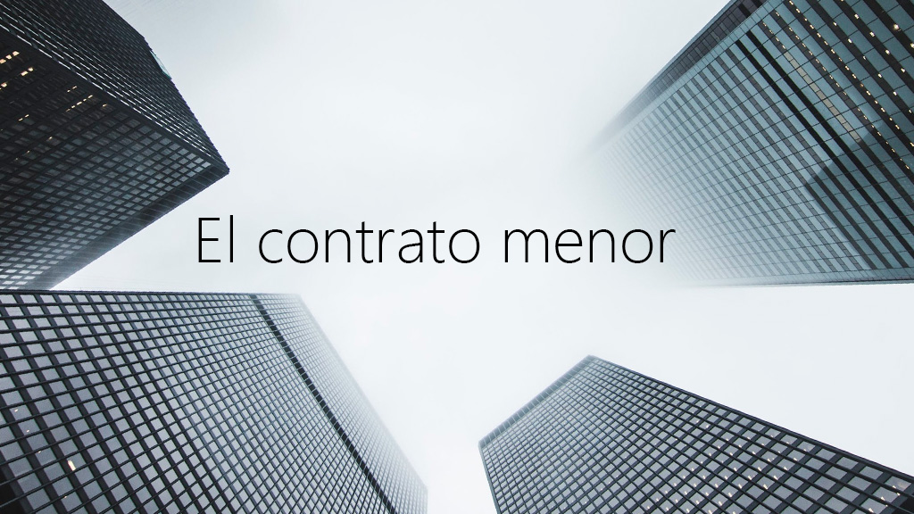 Curso de El Contrato Menor
